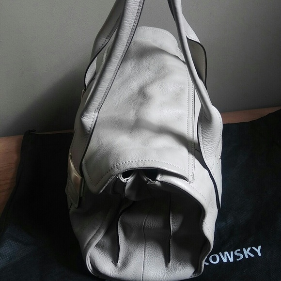 B. Makowsky Leather Handbag - Picture 3 of 5